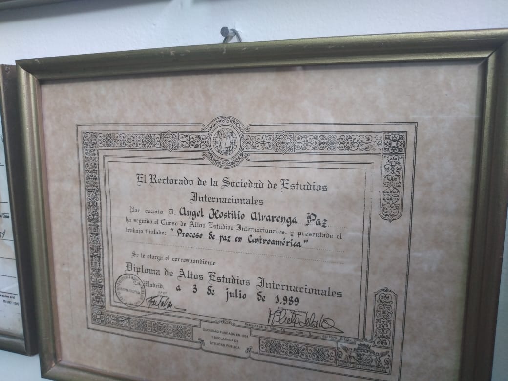 Diploma por Procesos de Paz en Centroamérica