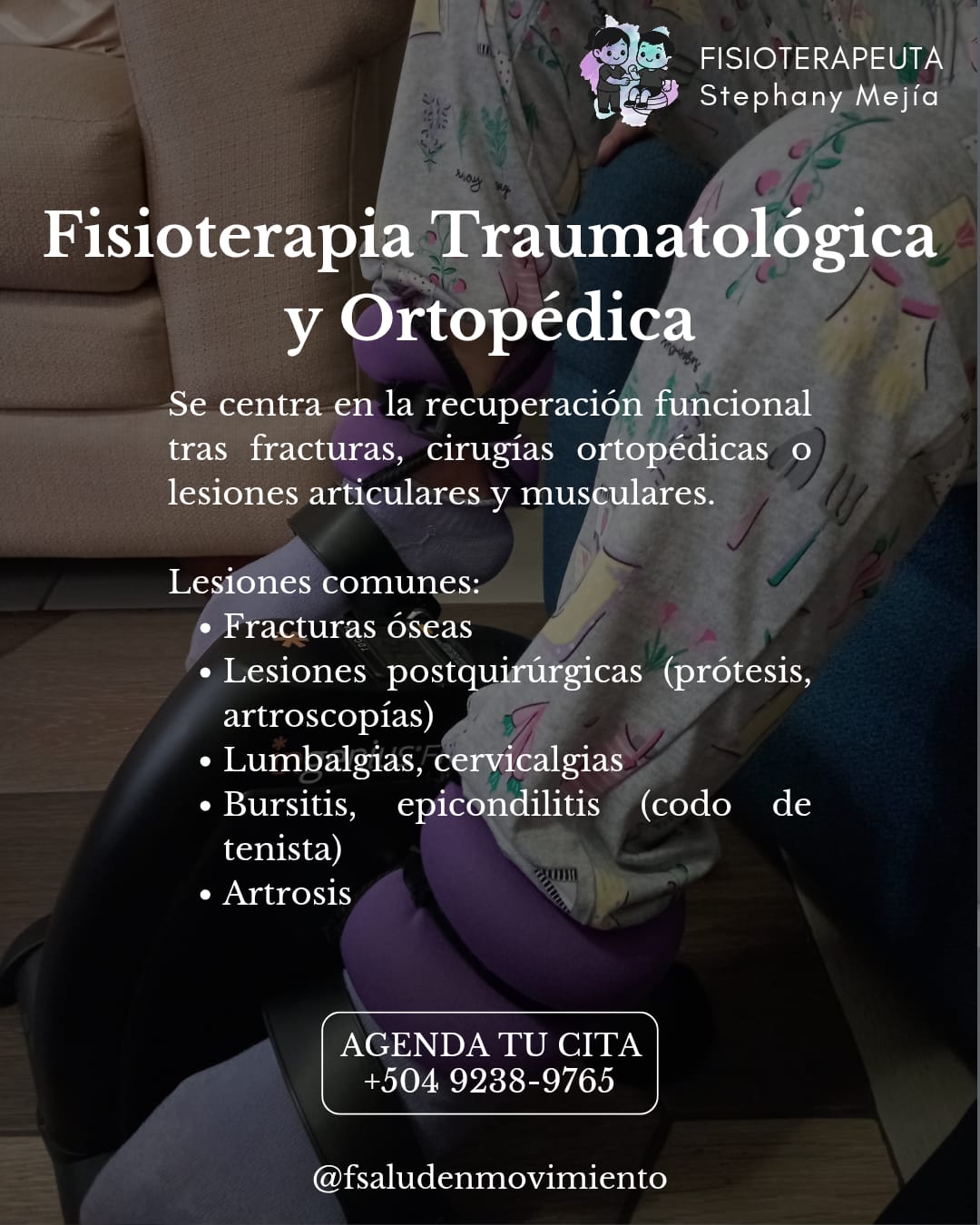 Fisioterapia traumatológica y ortopédica