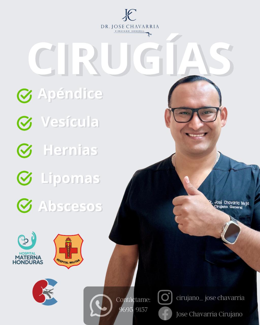 Cirugía Dr. José David Chavarría Mejía
