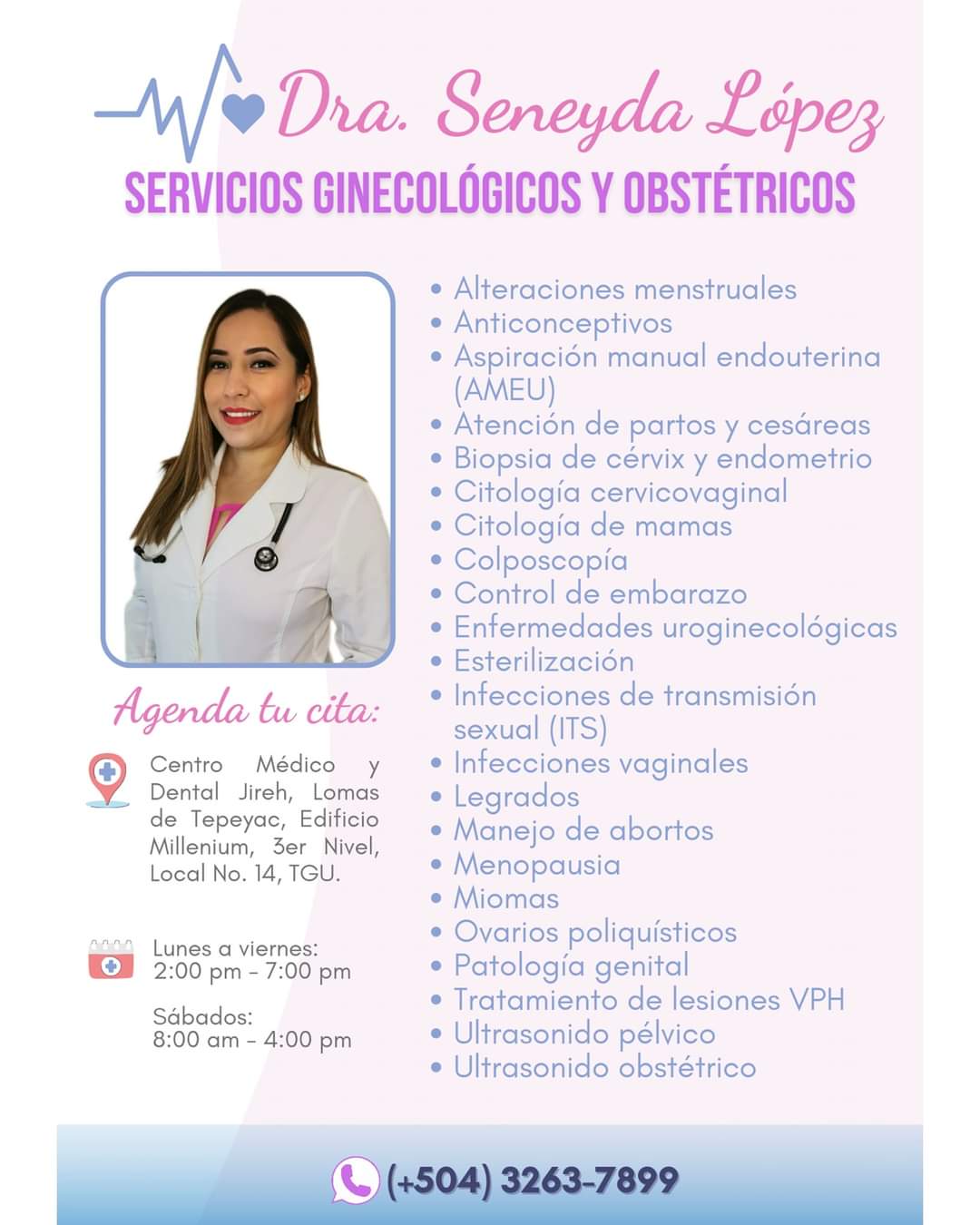 Servicios de la Dra. Seneyda López