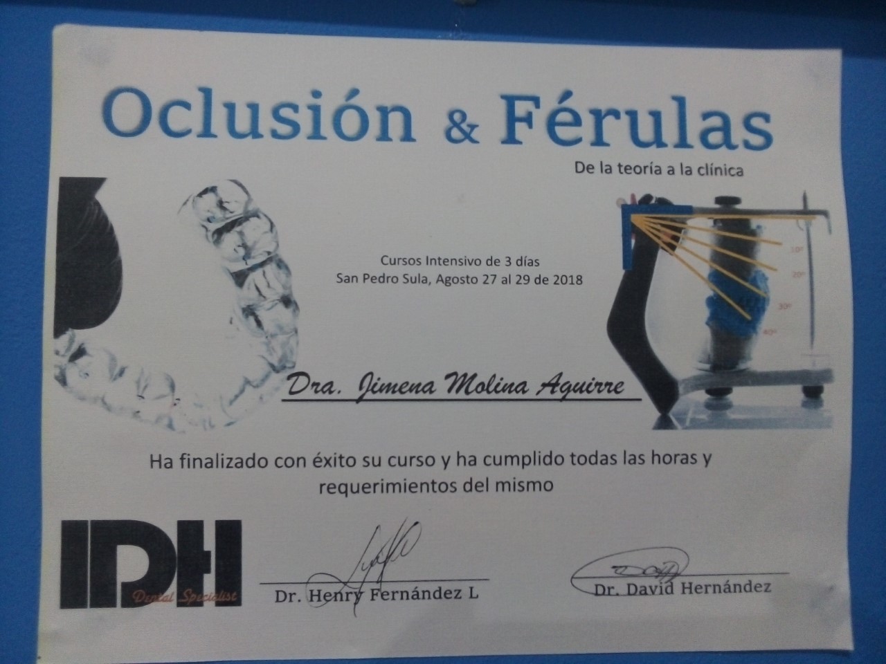 Oclusión y Férulas 