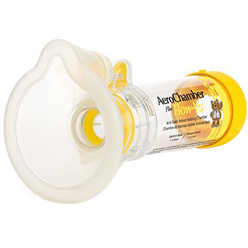 Espaciador con Máscara pediátrico